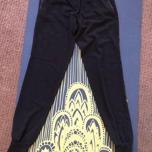 Black joggers